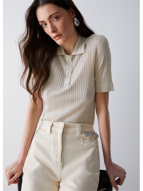 Polo in maglia LIU JO | WA6285MS46J/A4023